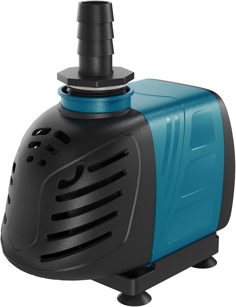 Uniclife Aquarium 550 GPH Submersible and Inline Water Pump 45W 6.5ft High Lift AC 120 V Quiet Compact Return Pump with 6 ft. Power Cord for Fish Tanks Pond Waterfalls Fountains Sumps and Gardens - Image 1